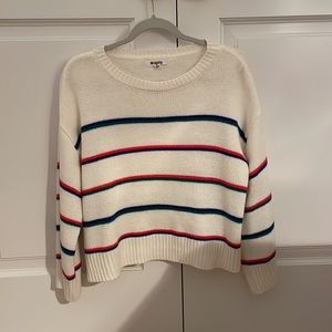 Wide cuff sweater